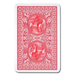 Modiano Golden Trophy Poker Playing Cards - Red