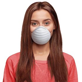 Dust and Particle Face Masks in Bulk. Pack of 1000 Disposable Respirator with Elastic Strap Dust & Filter Safety Masks for Non-Toxic Dust; Pollen