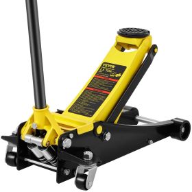 VEVOR Low Profile Floor Jack 2.5 Ton Heavy Duty Steel Dual Piston Rapid Pump