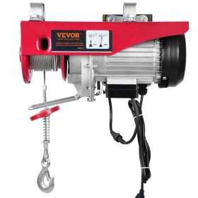 VEVOR 880lbs Wireless Remote Control Electric Hoist ,Electric Hoist with Remote Control 110 volt