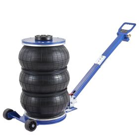 VEVOR Air Jack, 5 Ton/11000 lbs Triple Bag Air Jack, Airbag Jack with Six Steel Pipes, Lift up to 18.5 inch/470 mm, 3-5 s Fast Lifting Pneumatic