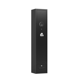4 - Gun Capacity Rifle Safe. Holds Rifles, Pistols, Shotguns. Digital Lock for Quick Access. Removable Shelf. Special Gun Rack for Scoped Rifles.
