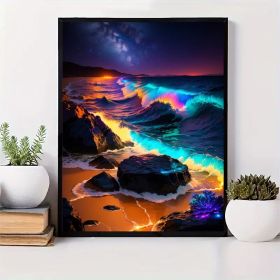 5DDIY Diamond Painting Set  Full Diamond Round Water Diamond Art (Option: Code88)