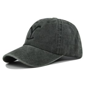 Embroidered Baseball Hats for Men Women (Color: Green)