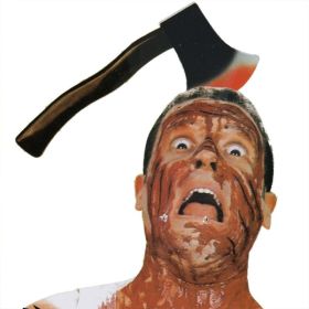 Halloween Horror Headbands Bloody Weapons Headbands Axe Cleaver and Scissor (Color: C5)