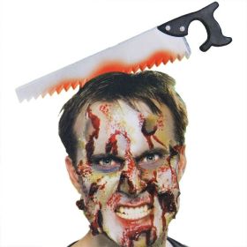 Halloween Horror Headbands Bloody Weapons Headbands Axe Cleaver and Scissor (Color: C2)
