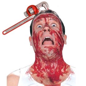 Halloween Horror Headbands Bloody Weapons Headbands Axe Cleaver and Scissor (Color: C7)