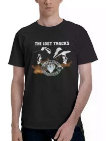 Men's and Women's Music Lovers Tour T-Shirt, Fun Cotton Short Sleeves, Black Couple Outfit, 2025 Family T-Shirt (Color: Black, size: XXXL)